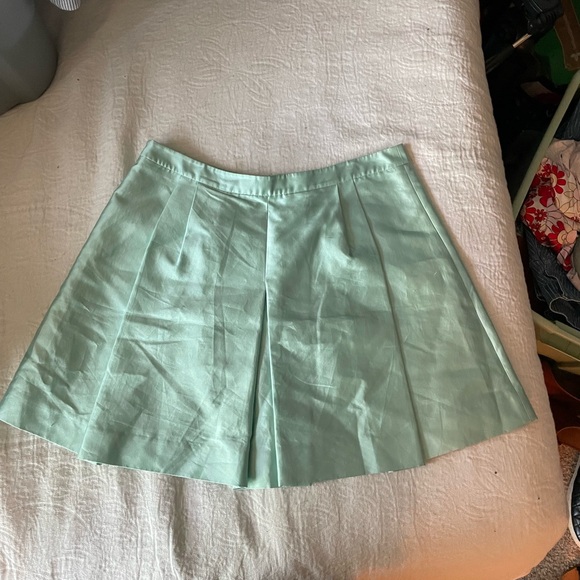 Seafoam Vineyard Vines Pleated Circle Skirt - Picture 3 of 5